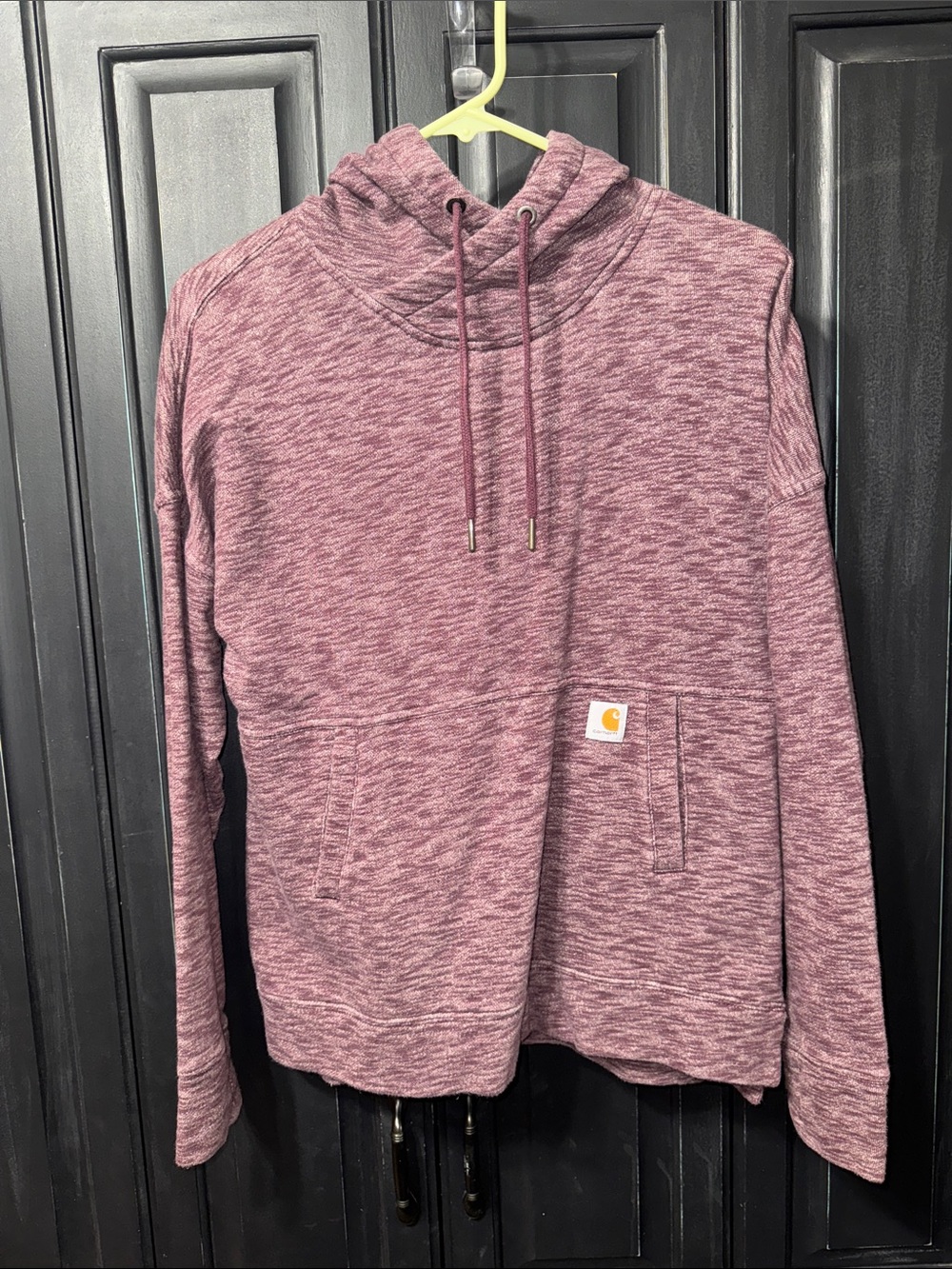 Carhartt Women’s Marbled Mauve Cowl Neck Pullover
